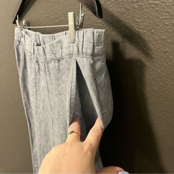 J. Jill, Pure Jill, Linen Roll Tab Pants - Picture 6 of 12
